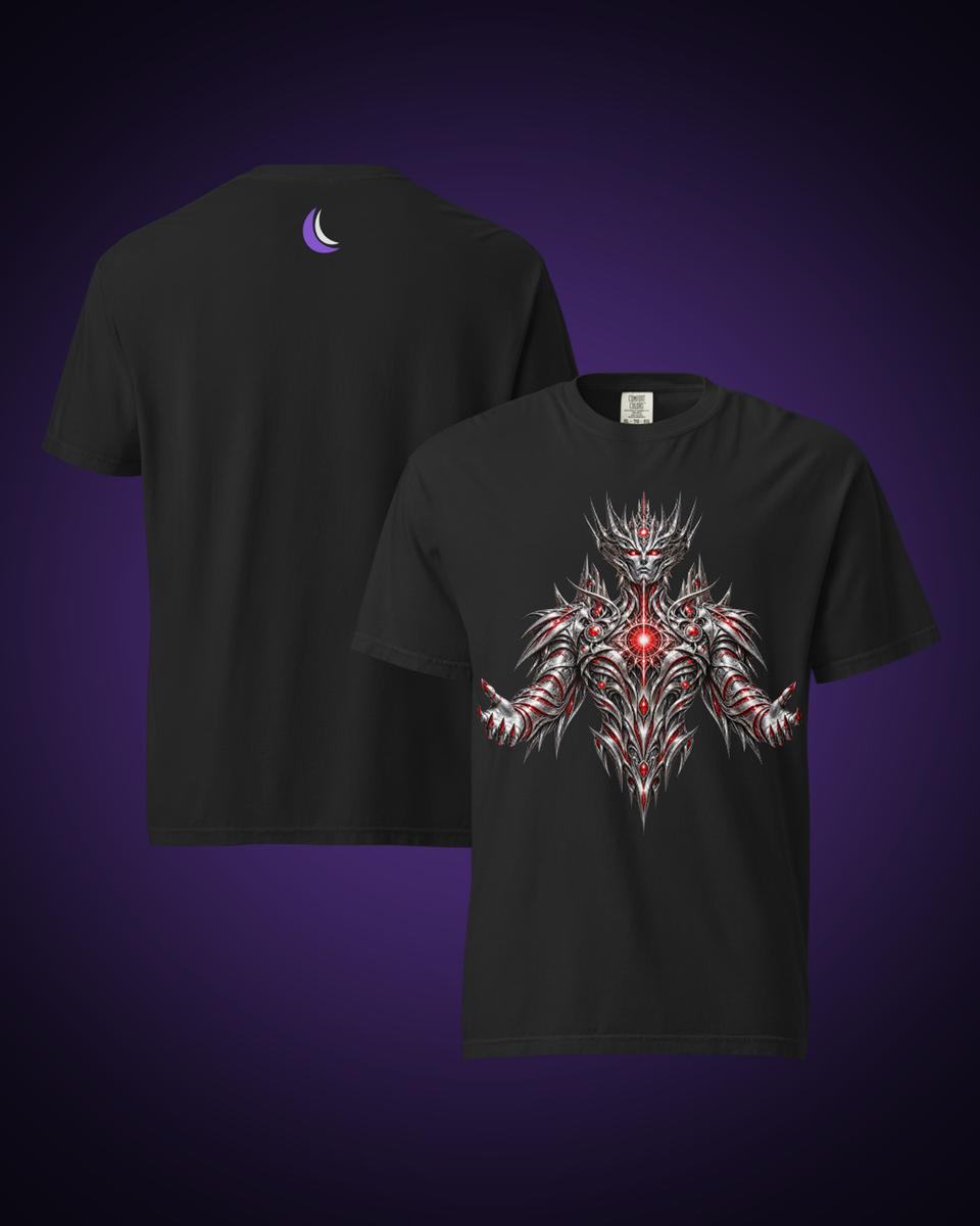 Maximus Alien Testosterone Graphic Tee, front and reverse