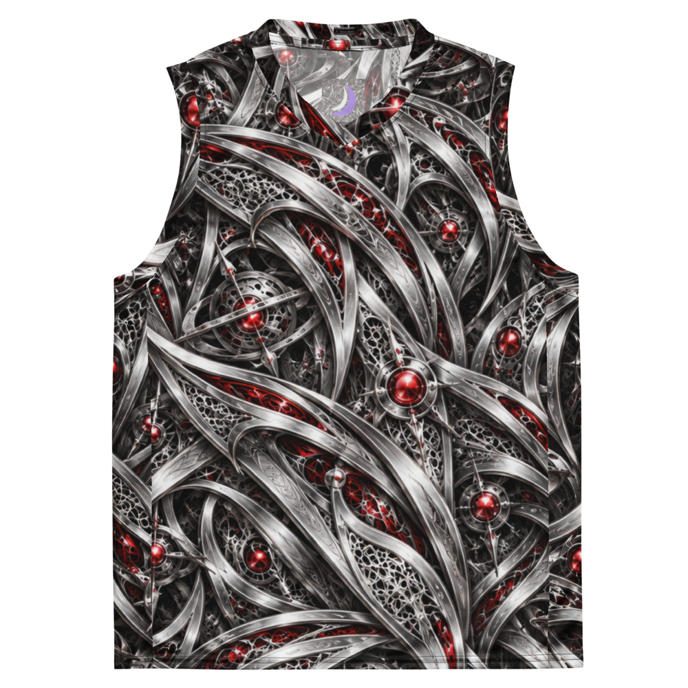 Maximus Alien Testosterone Terrain Basketball Jersey, front