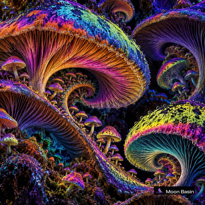 Chromatic Sporebloom canvas