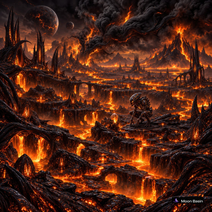 Ember Sentinel Basin canvas