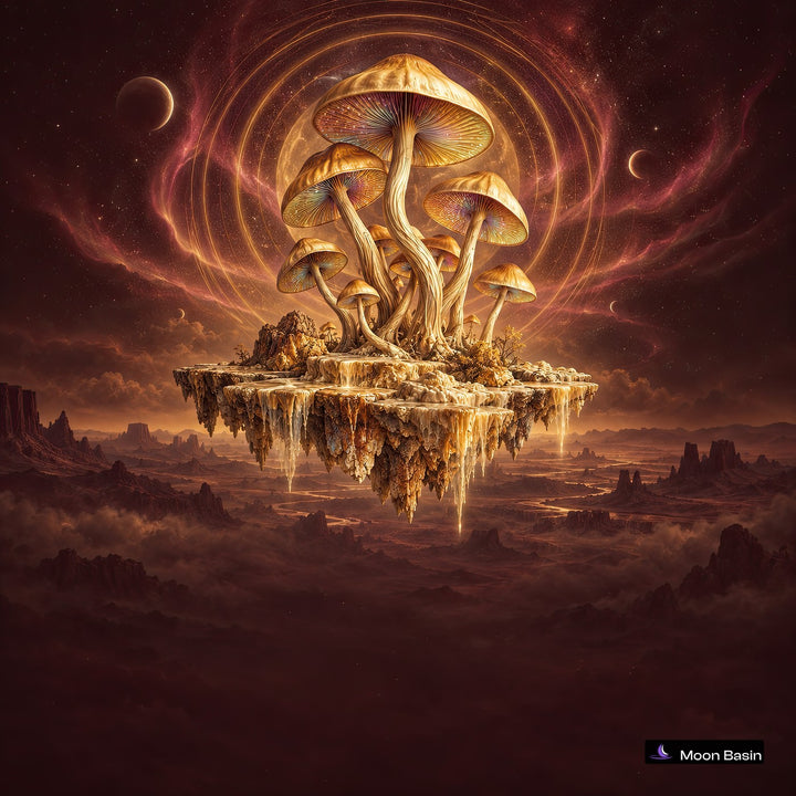 Golden Cap Mirage canvas