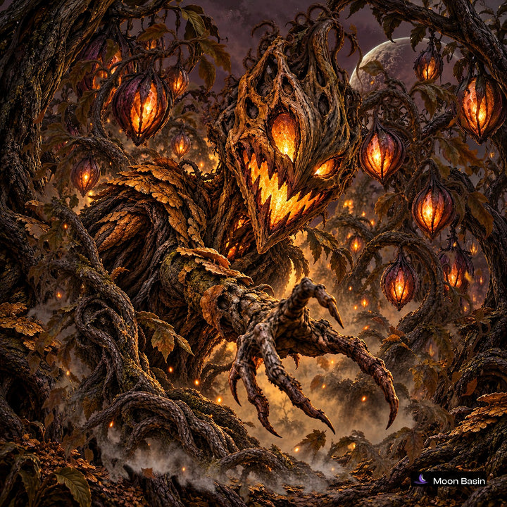 Grinning Harvest canvas