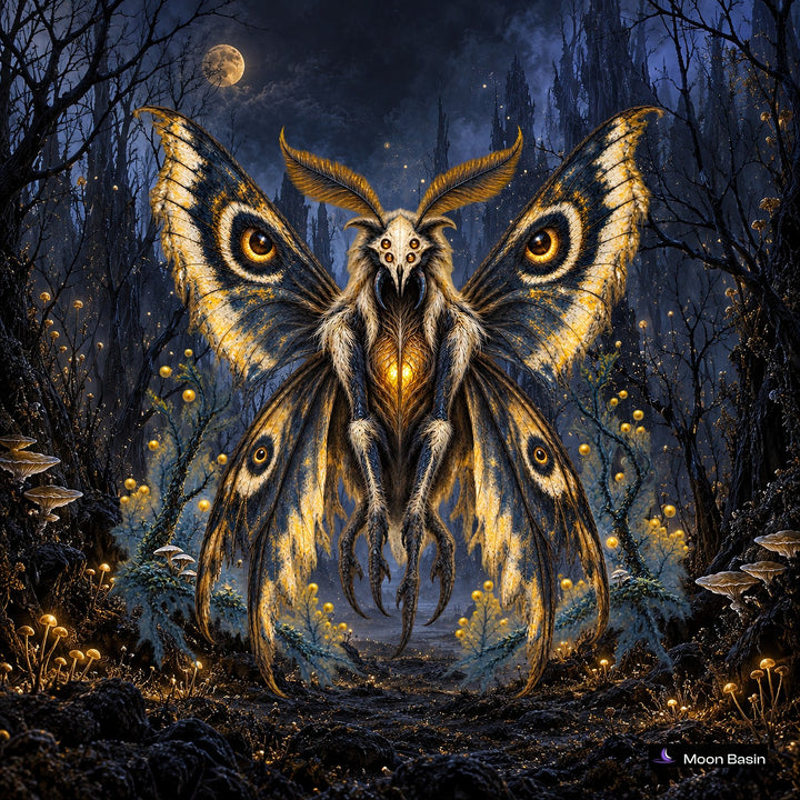 Lantern Moth canvas