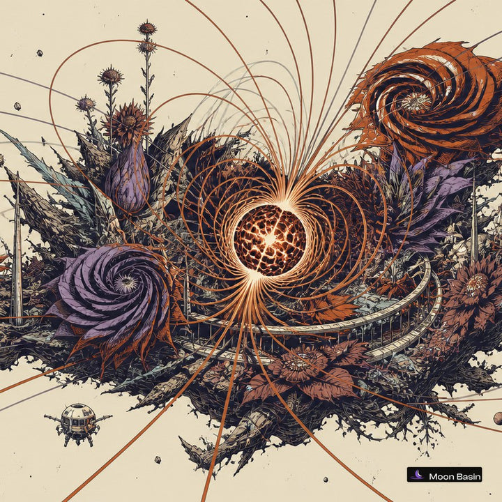Magnetar Garden canvas