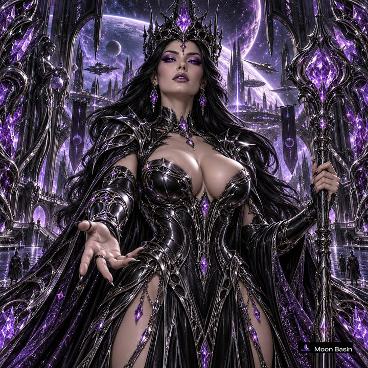 Obsidian Empress canvas