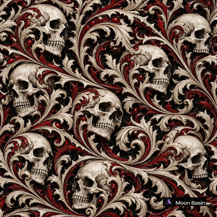 Ossuary Scroll canvas