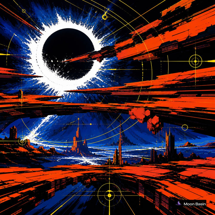Solar Negative Rift canvas
