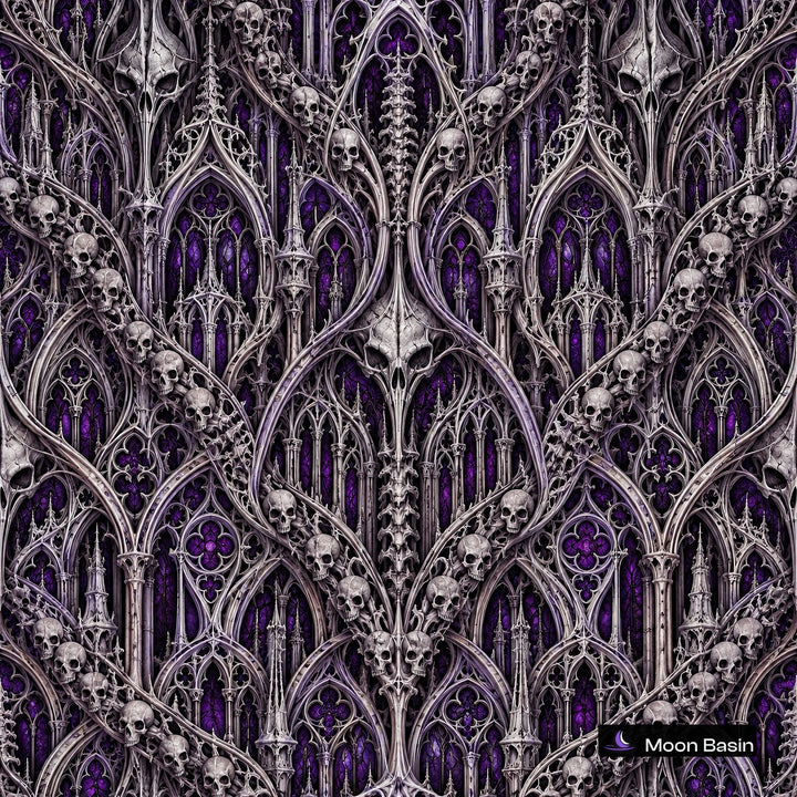 Violet Catacomb canvas