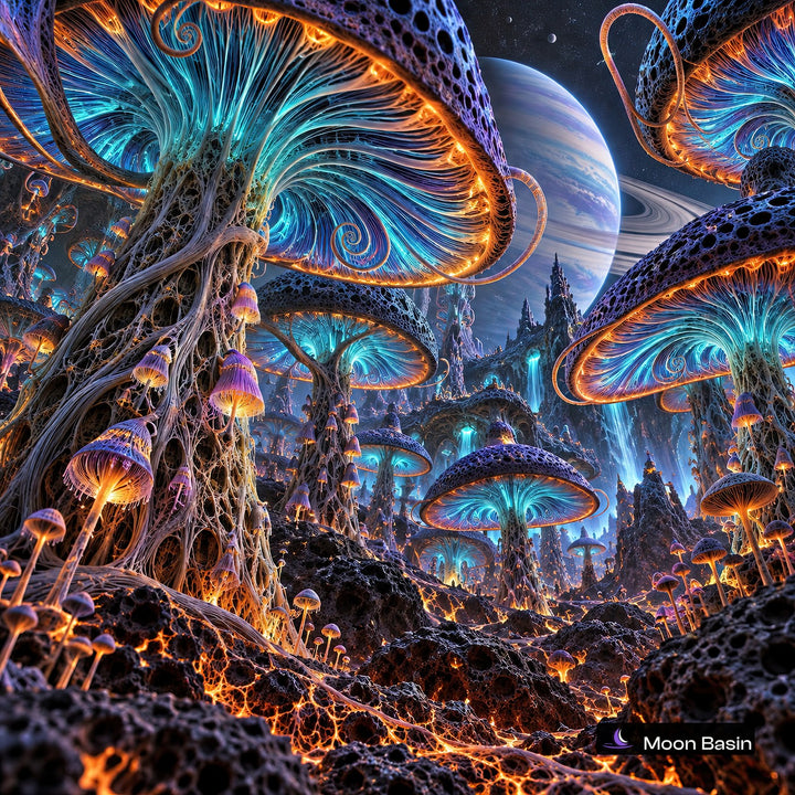 Xenospore Orbit canvas