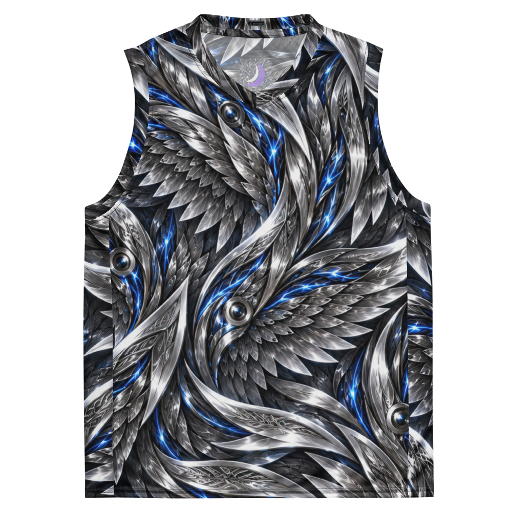 Mercury Seraph Terrain Basketball Jersey, front