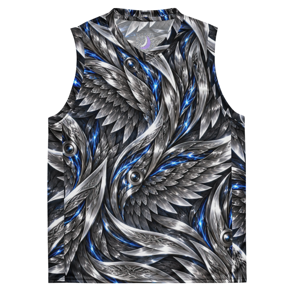 Mercury Seraph Terrain Basketball Jersey, front