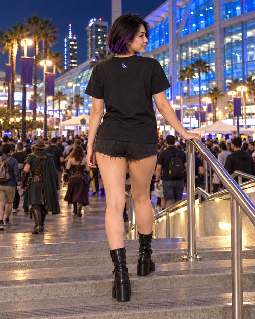 Mercury Seraph Graphic Tee, worn on model, back