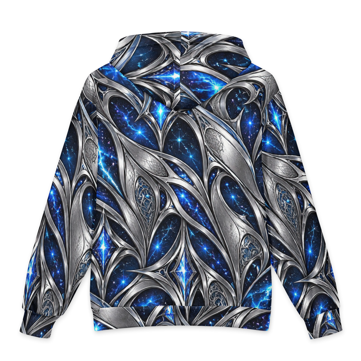 Nebula Huntress Terrain all-over print oversized hoodie, back