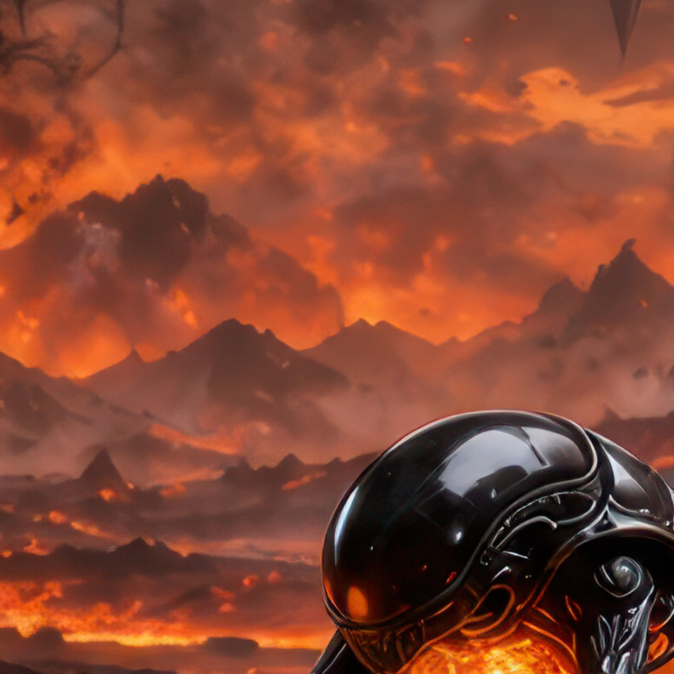Obsidian Brood Expanse, print zoom: full-resolution print detail