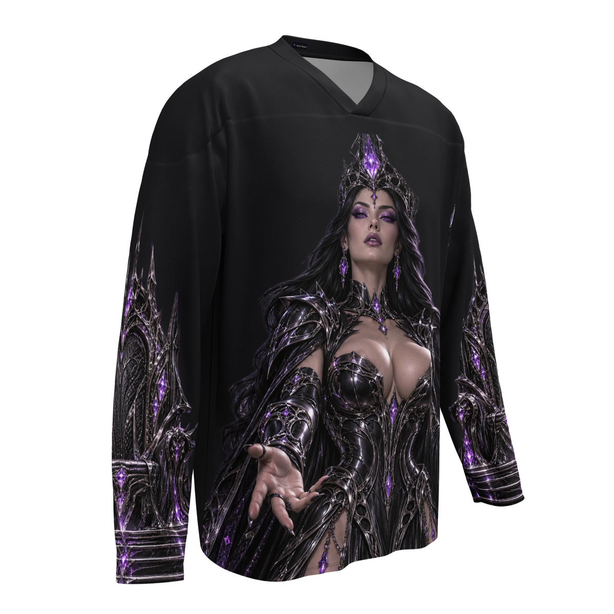 Obsidian Empress Hockey Jersey - original artwork - front