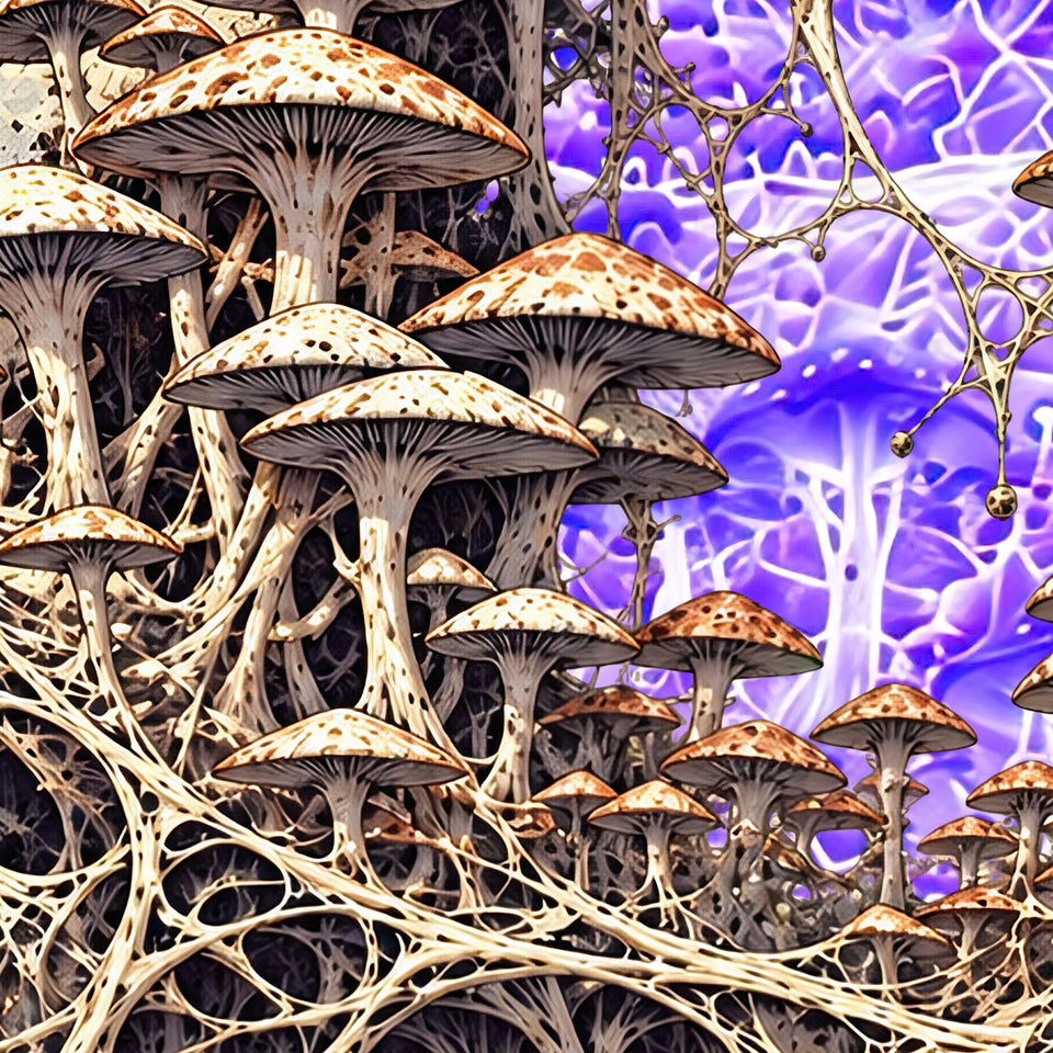 Orbital Mycelium, print zoom: full-resolution print detail