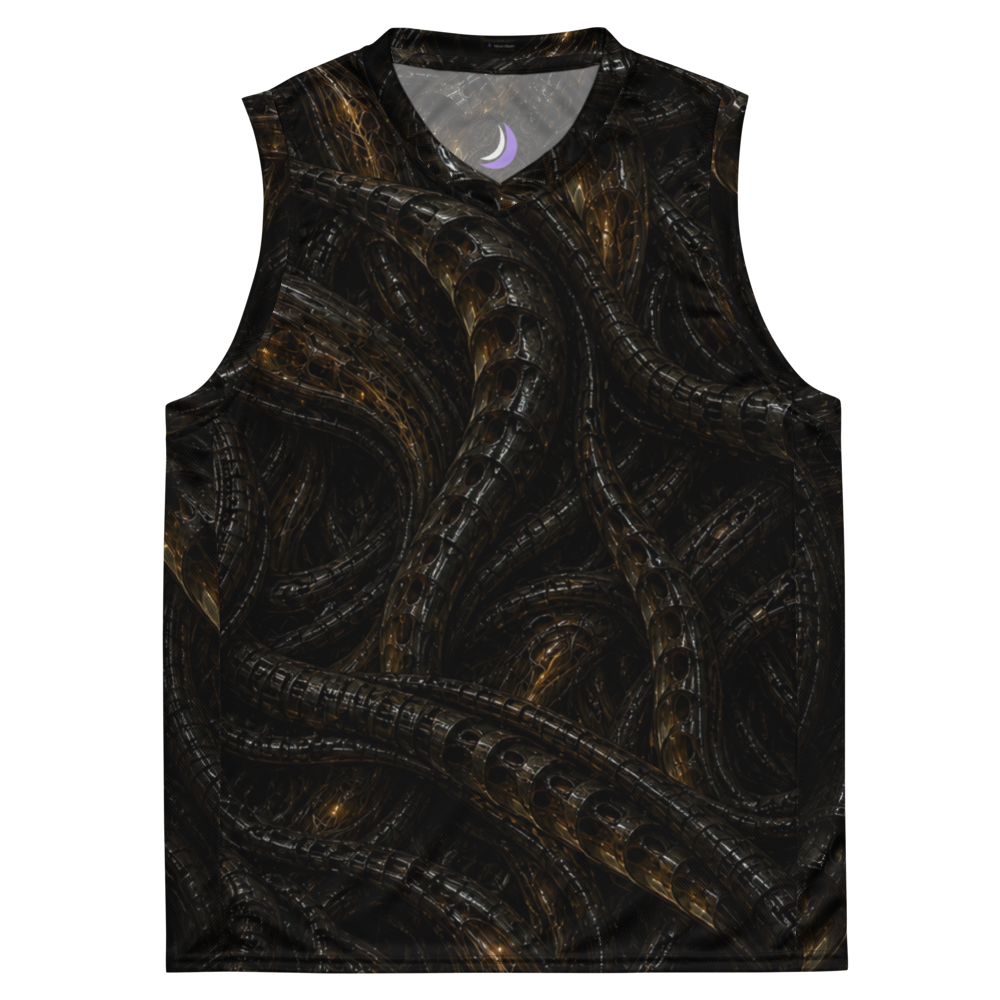 Organ Farm Terrain Basketball Jersey, front