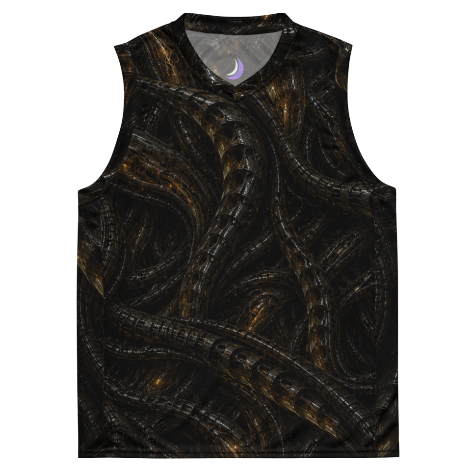 Organ Farm Terrain Basketball Jersey, front