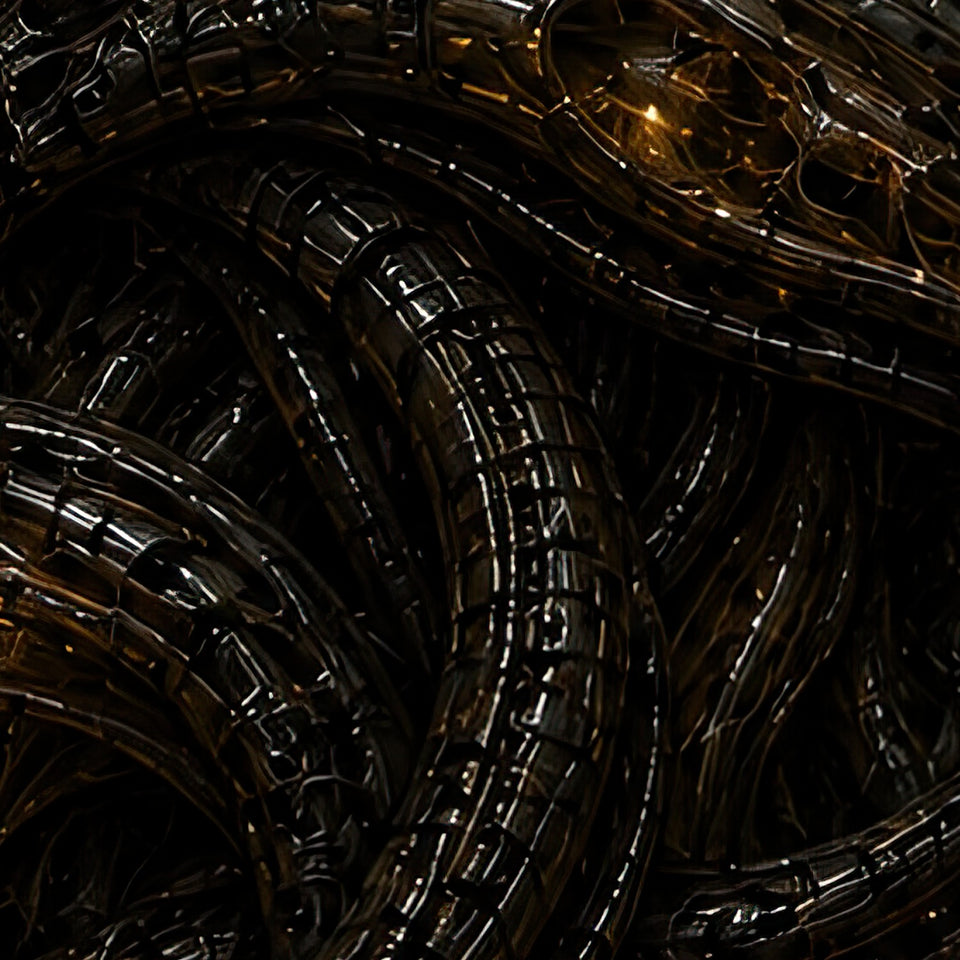 Organ Farm Terrain Flare Leggings, print zoom: full-resolution print detail