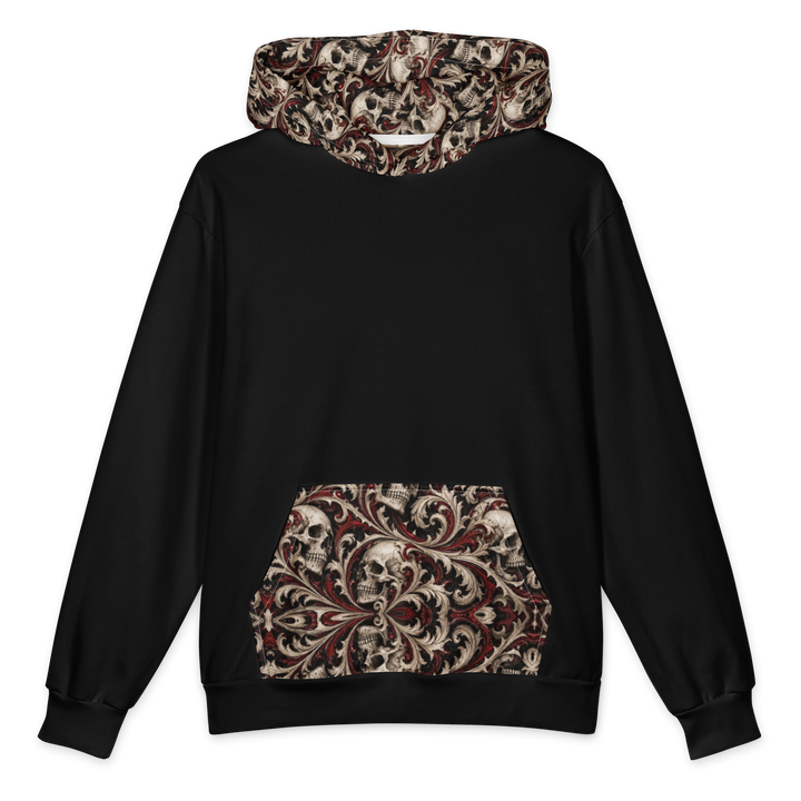 Ossuary Scroll Black Terrain Hoodie