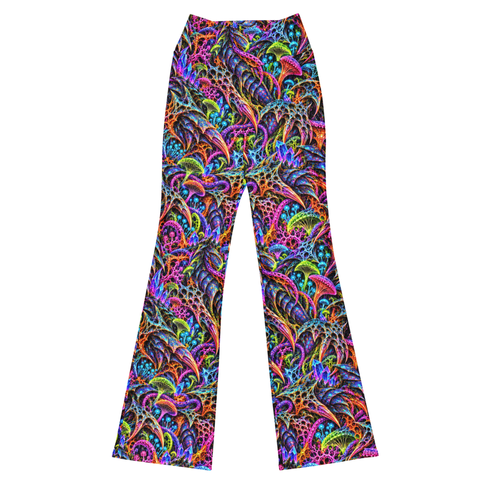 Prismatic Overlord Terrain Flare Leggings, front