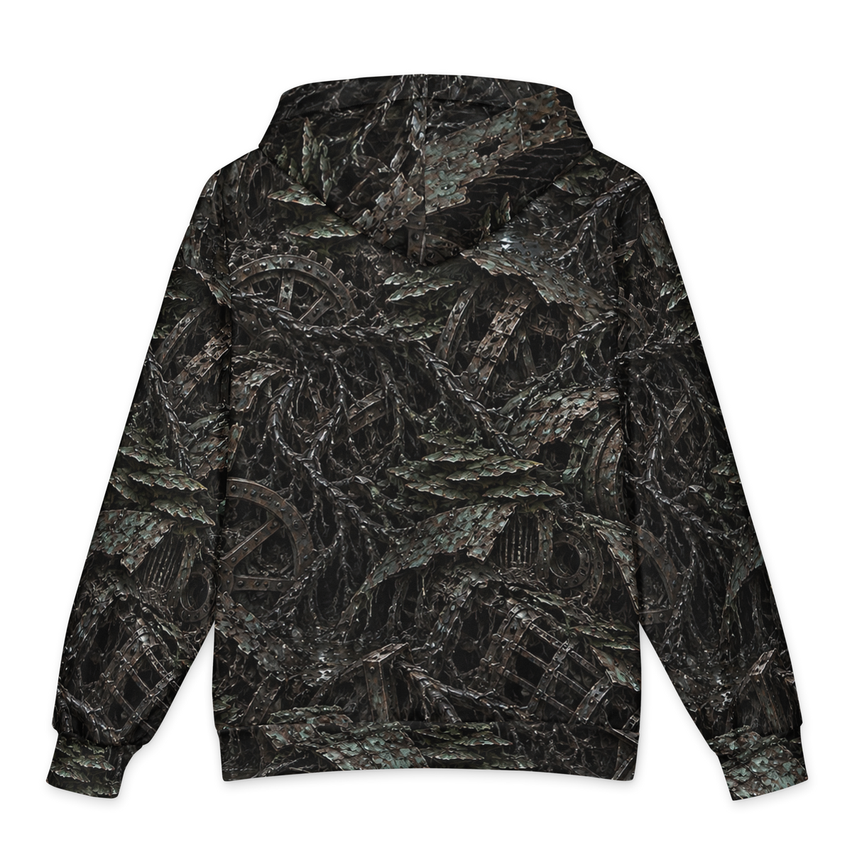 Rot and Iron Terrain Hoodie all-over print oversized hoodie, back