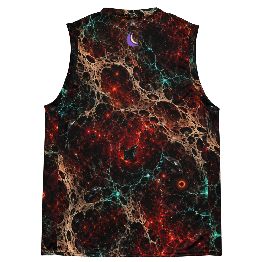 Solar Bone Orchard Terrain Basketball Jersey, back