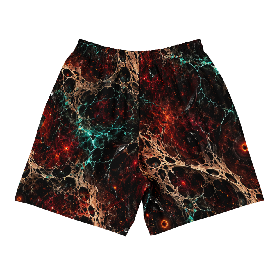 Solar Bone Orchard Terrain Athletic Shorts, back