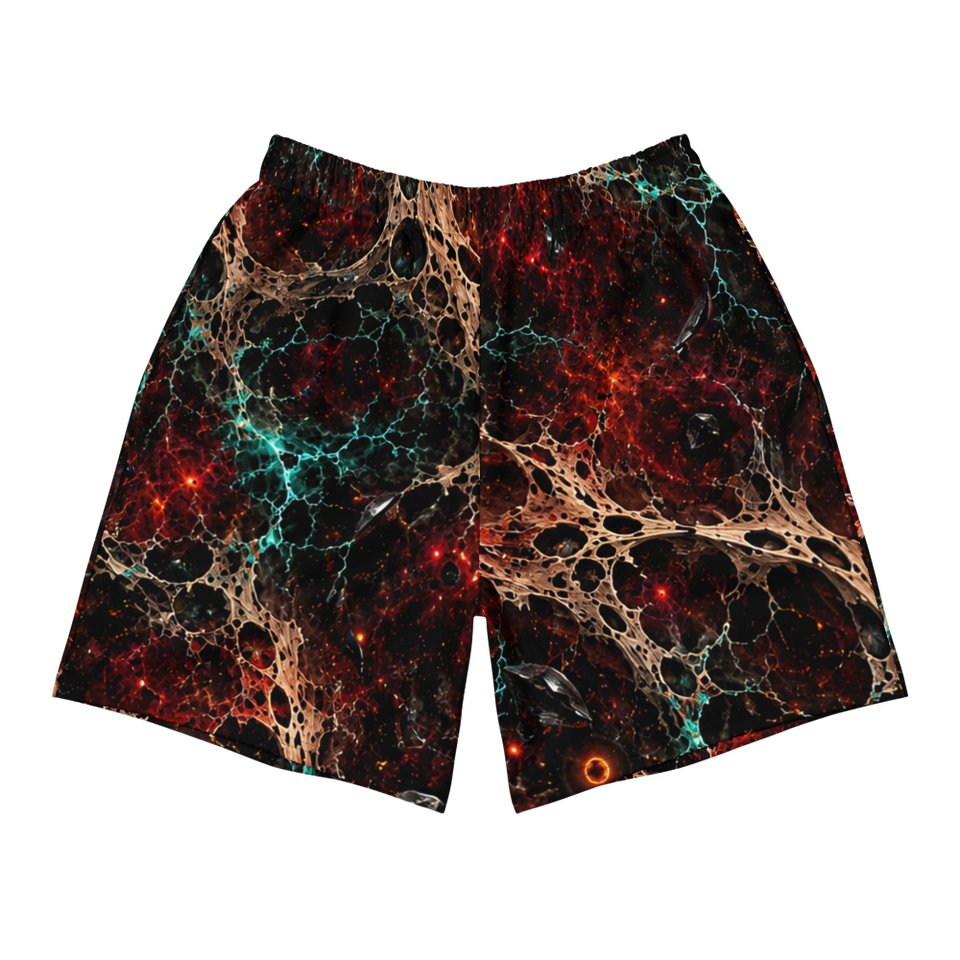 Solar Bone Orchard Terrain Athletic Shorts, front