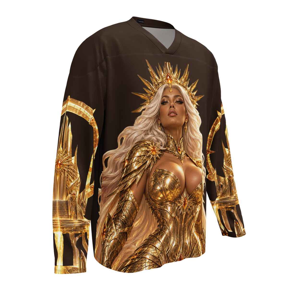 Solar Siren Hockey Jersey - original artwork - front