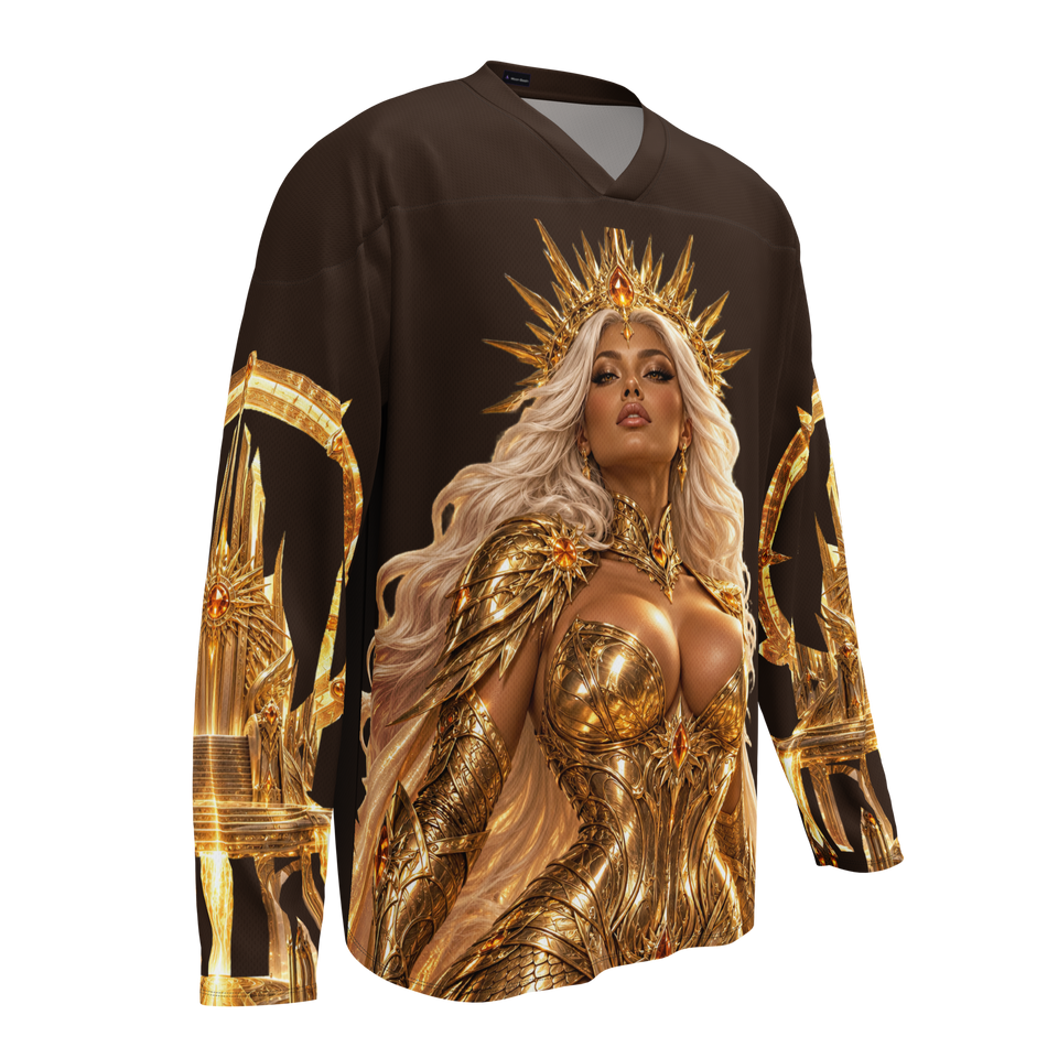 Solar Siren Hockey Jersey - original artwork - front