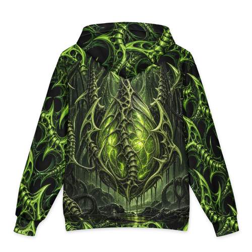 Venom Lace Hoodie all-over print oversized hoodie, back