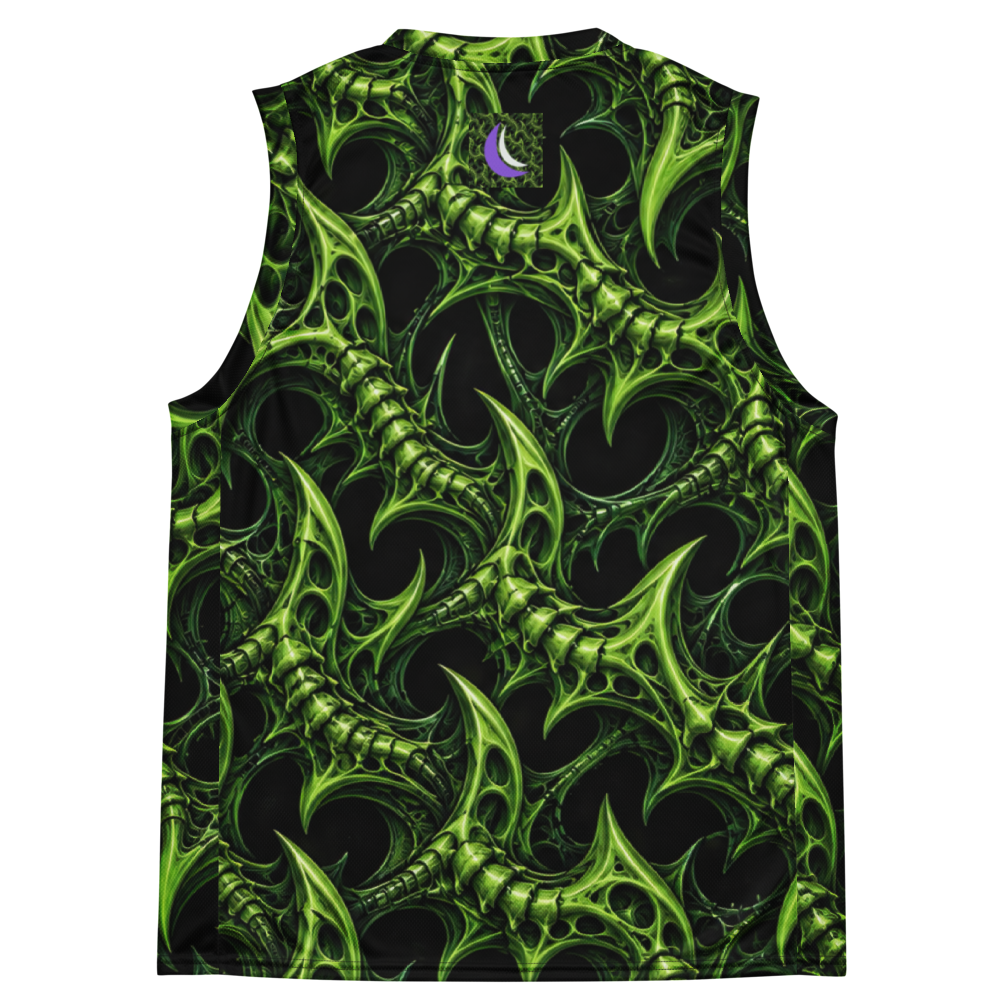 Venom Lace Terrain Basketball Jersey, back