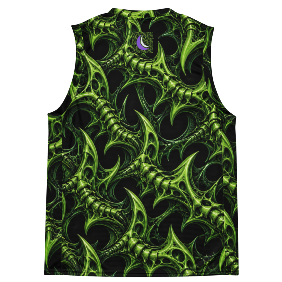 Venom Lace Terrain Basketball Jersey, back