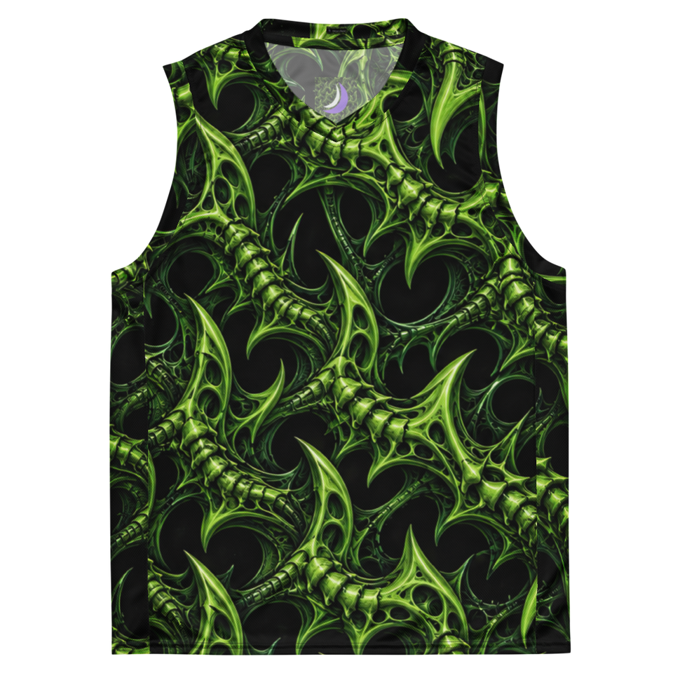Venom Lace Terrain Basketball Jersey, front