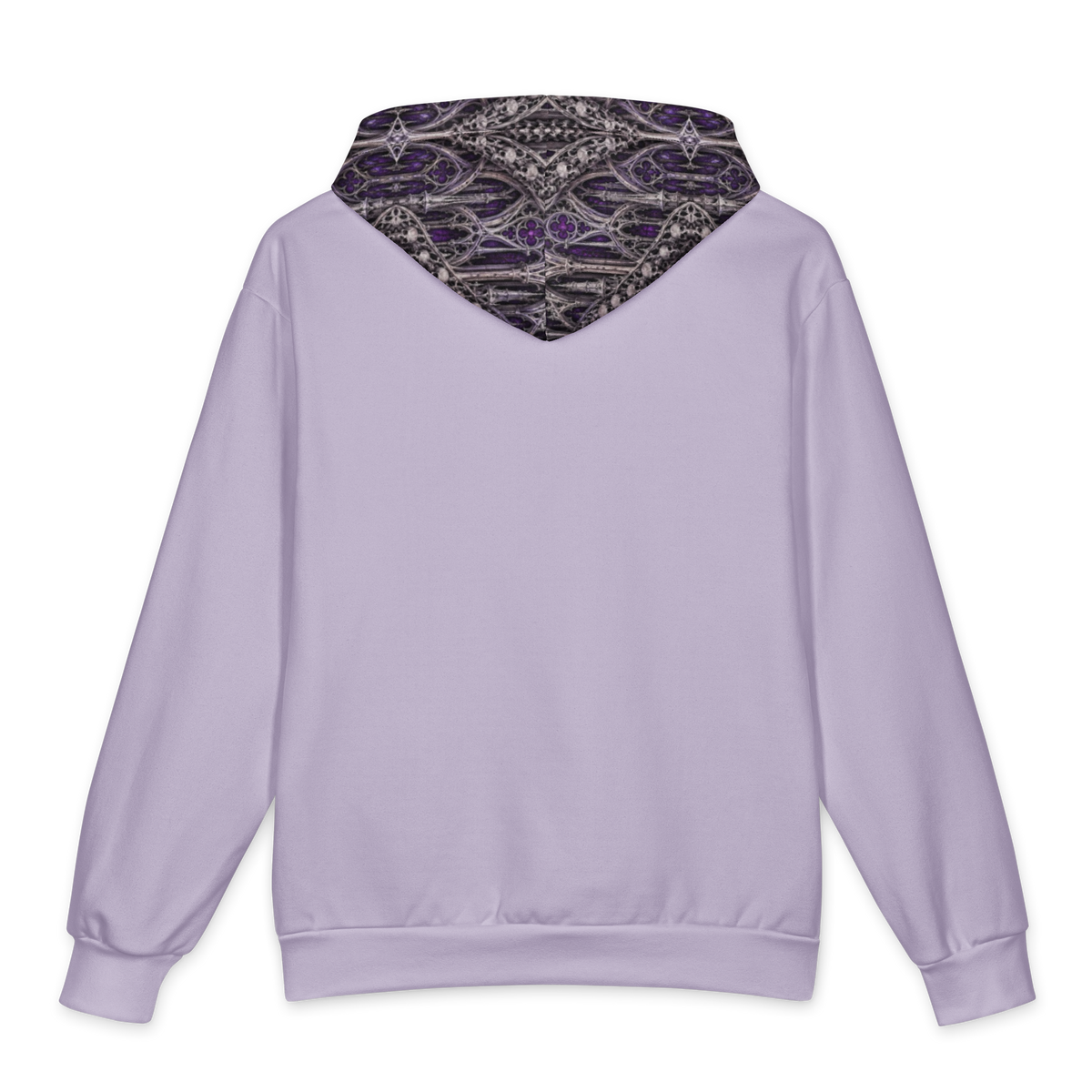 Violet Catacomb Lavender Terrain Hoodie all-over print oversized hoodie, back