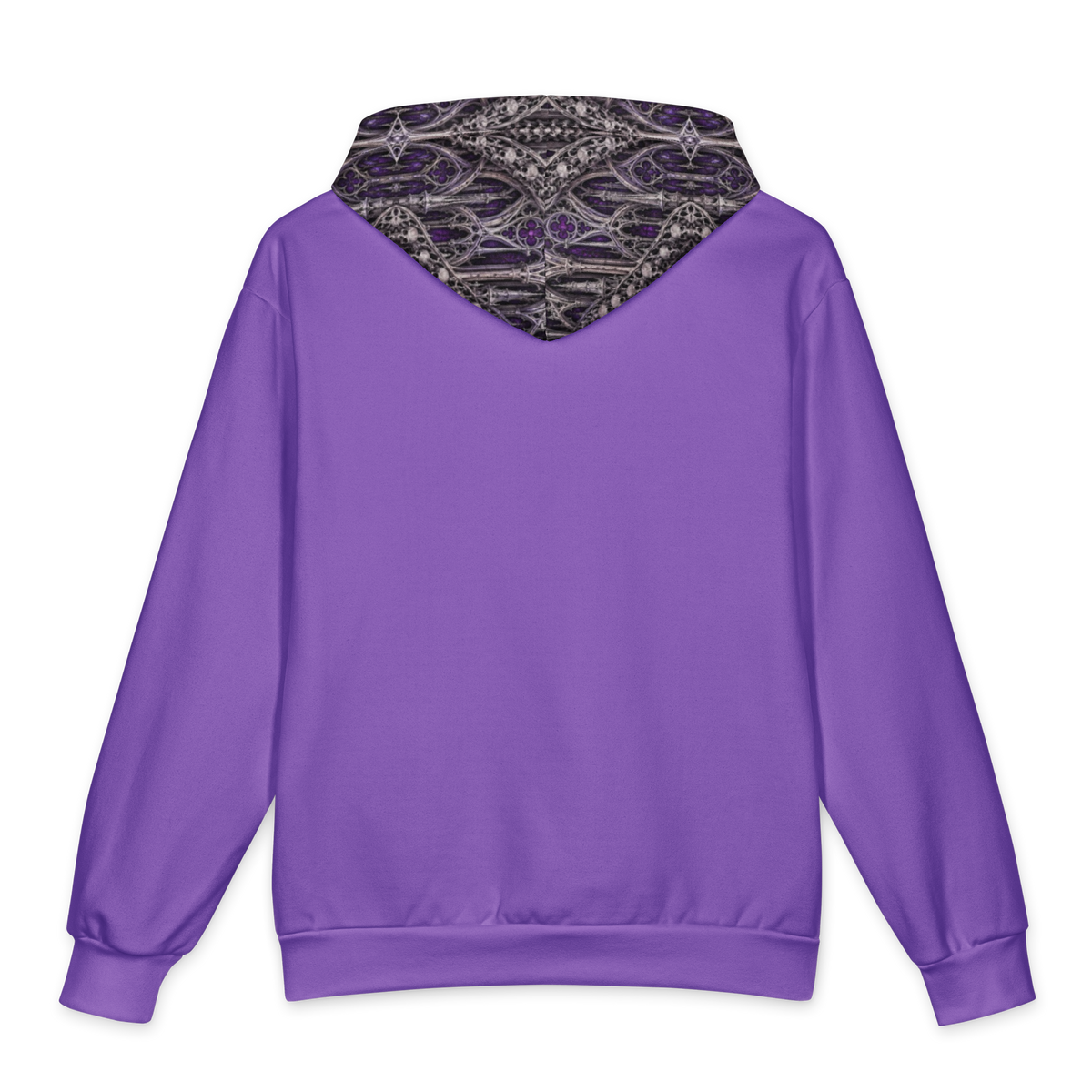 Violet Catacomb Orchid Terrain Hoodie all-over print oversized hoodie, back