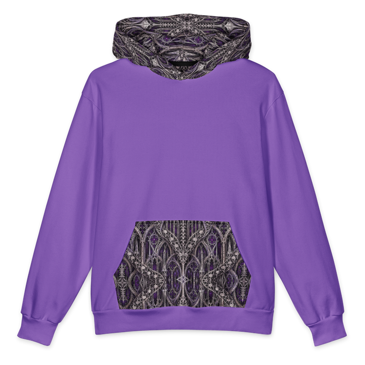 Violet Catacomb Orchid Terrain Hoodie