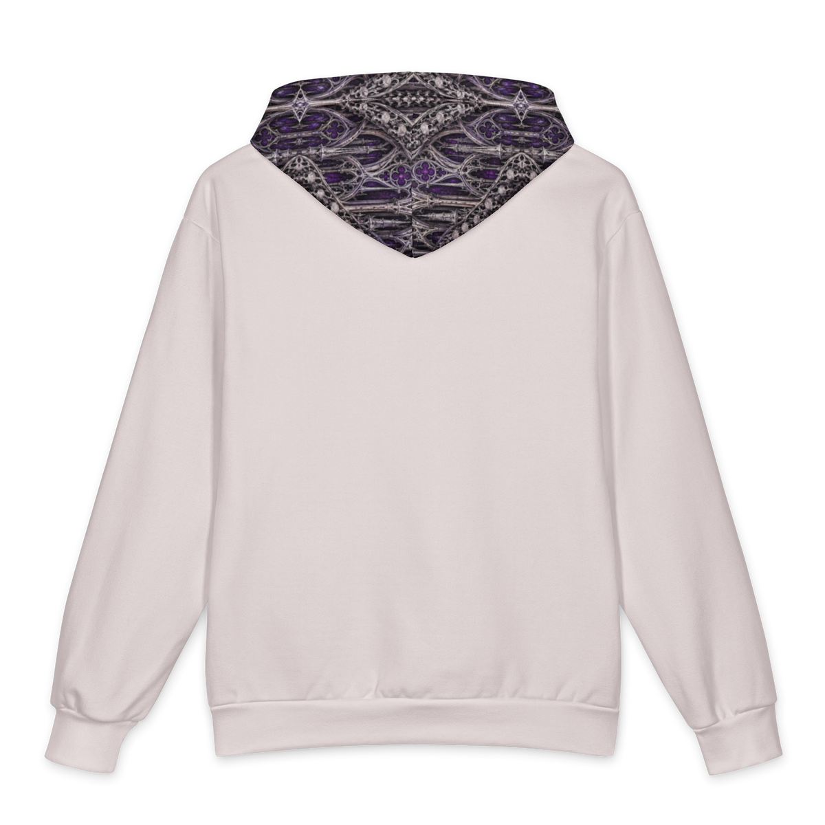 Violet Catacomb Terrain Hoodie all-over print oversized hoodie, back