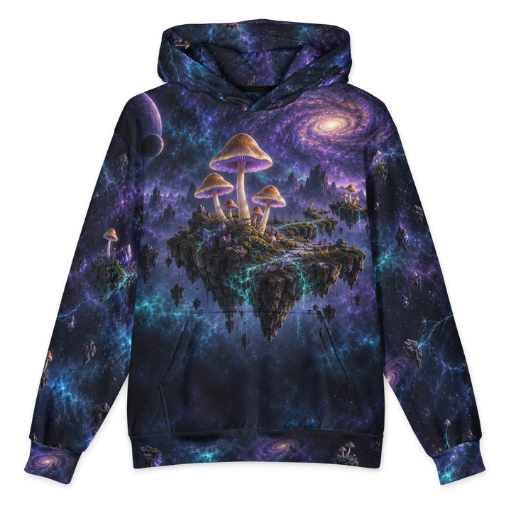 Violet Spore Temple Hoodie