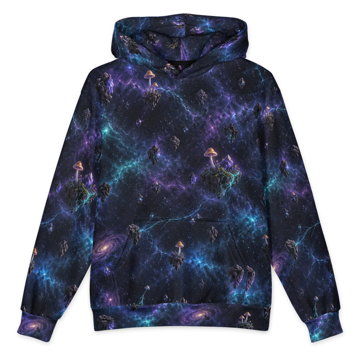 Violet Spore Temple Terrain Hoodie