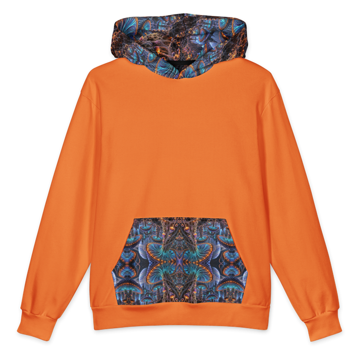 Xenospore Orbit Orange Terrain Hoodie